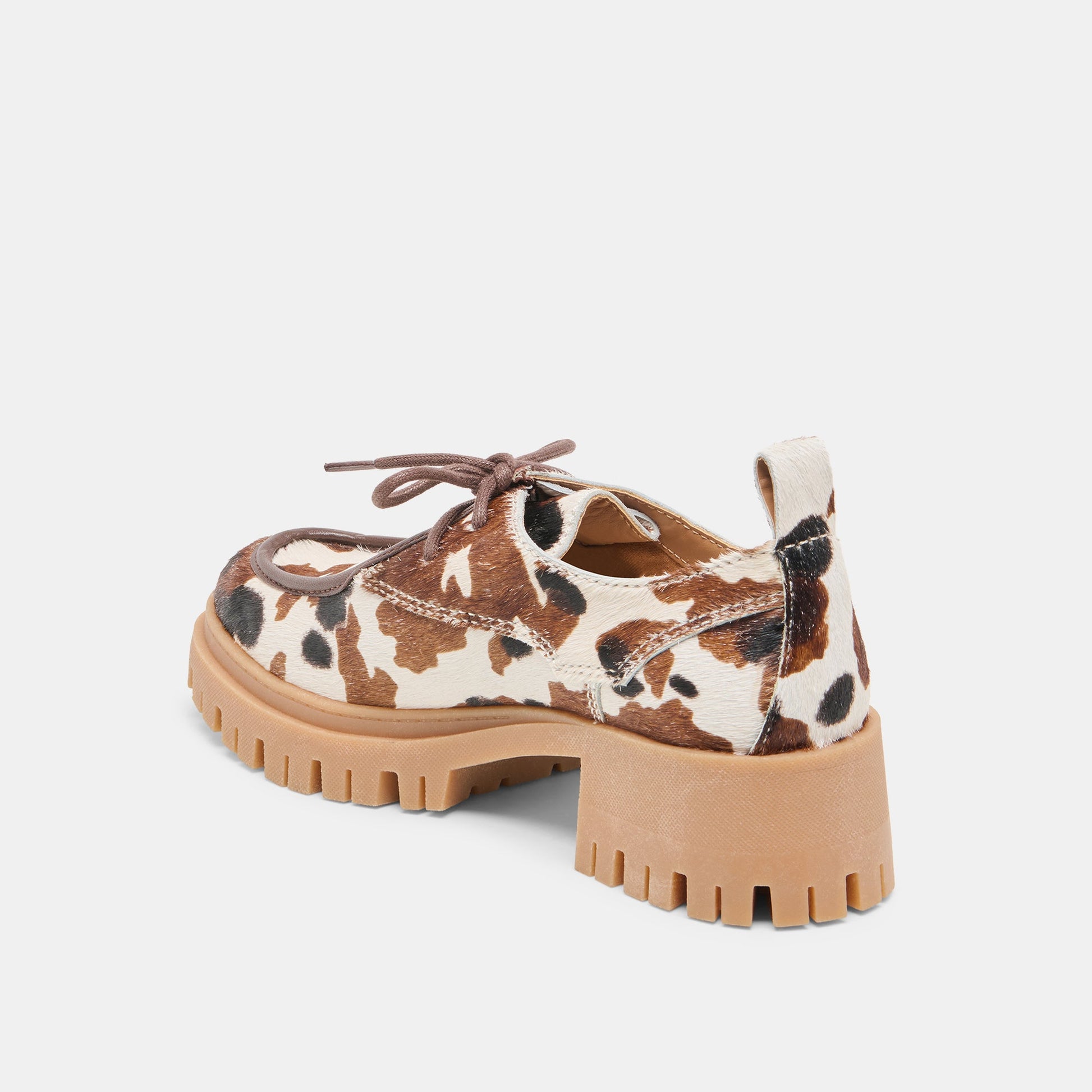 Milza Cocoa Calf Hair Loafers - Dolce Vita