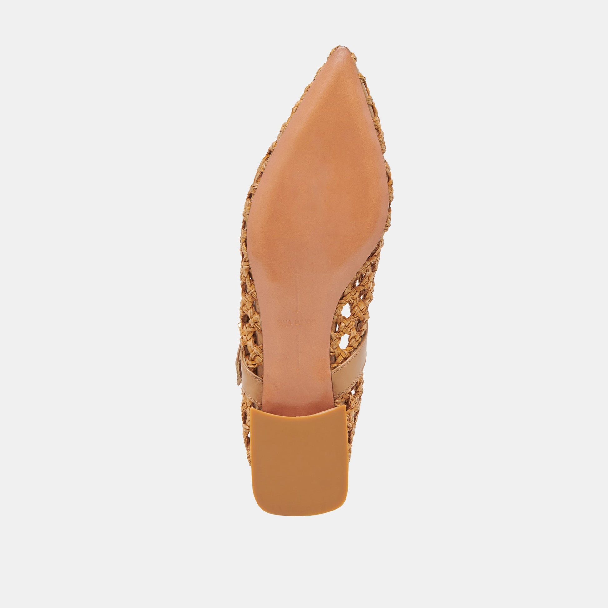 CATY BALLET FLATS NATURAL WOVEN - Dolce Vita