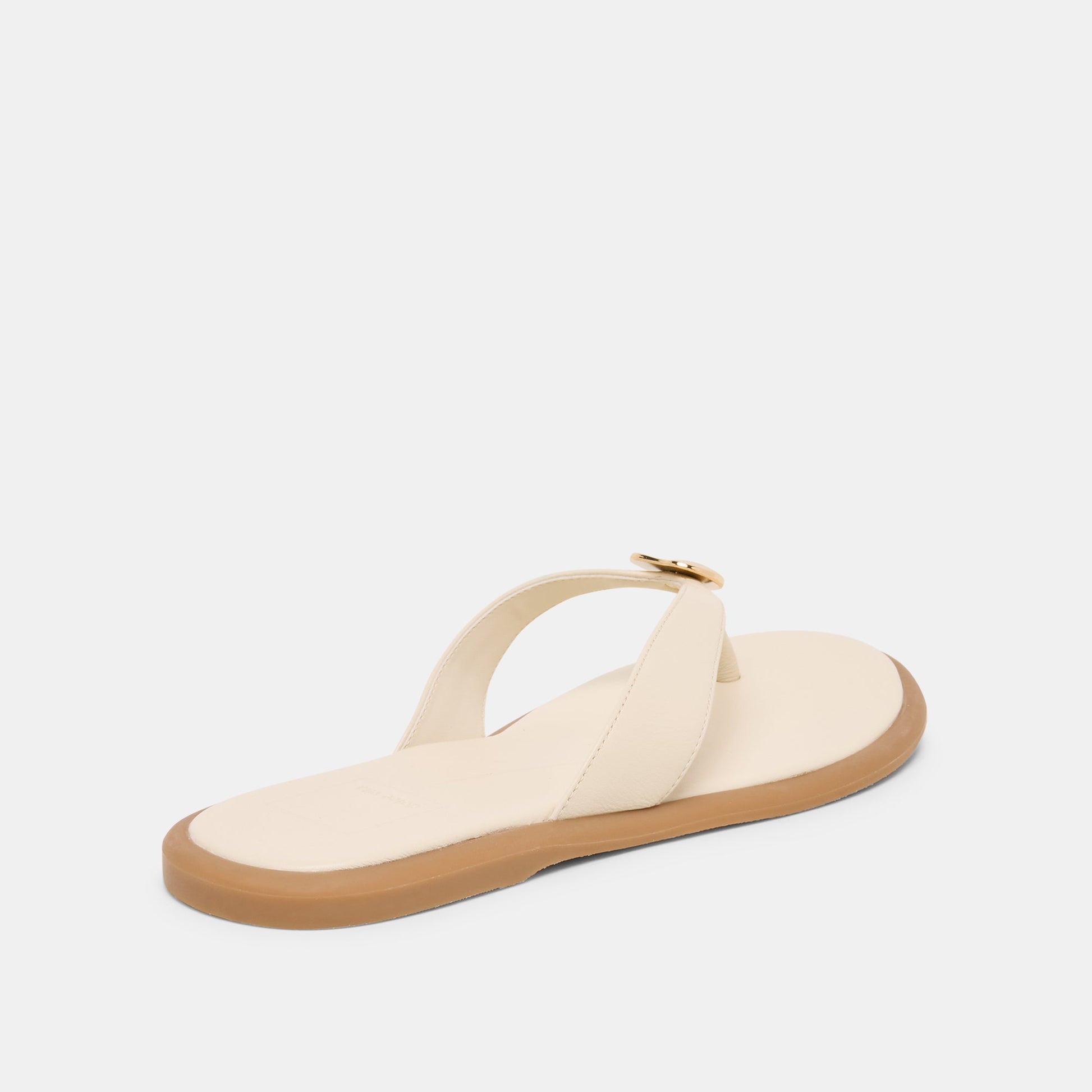 Jaina Bone Leather Sandals - Dolce Vita