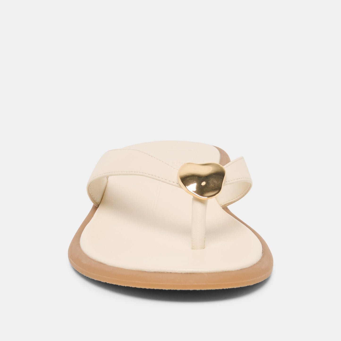 Jaina Bone Leather Sandals - Dolce Vita