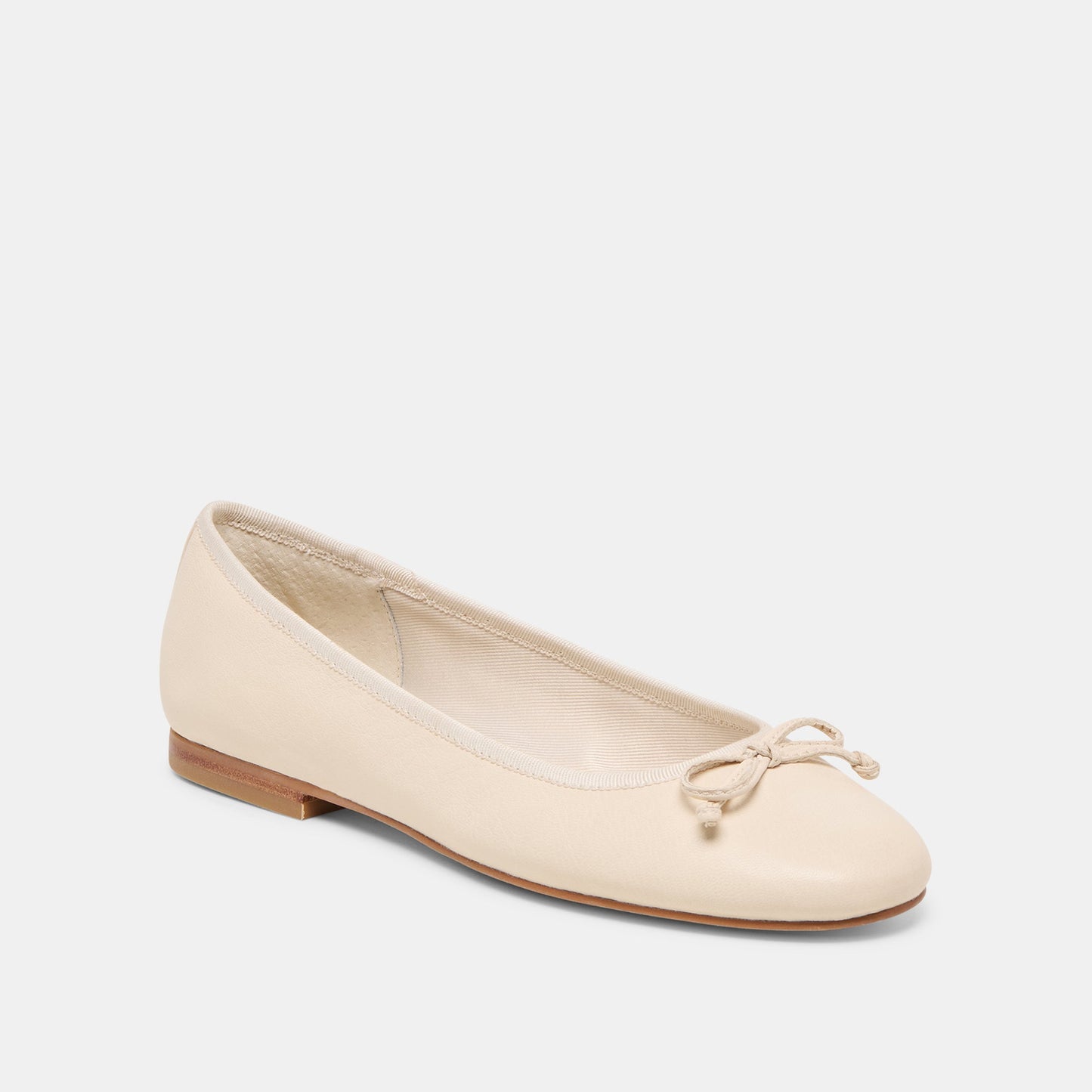 Ritla Bone Leather Ballet Flats - Dolce Vita