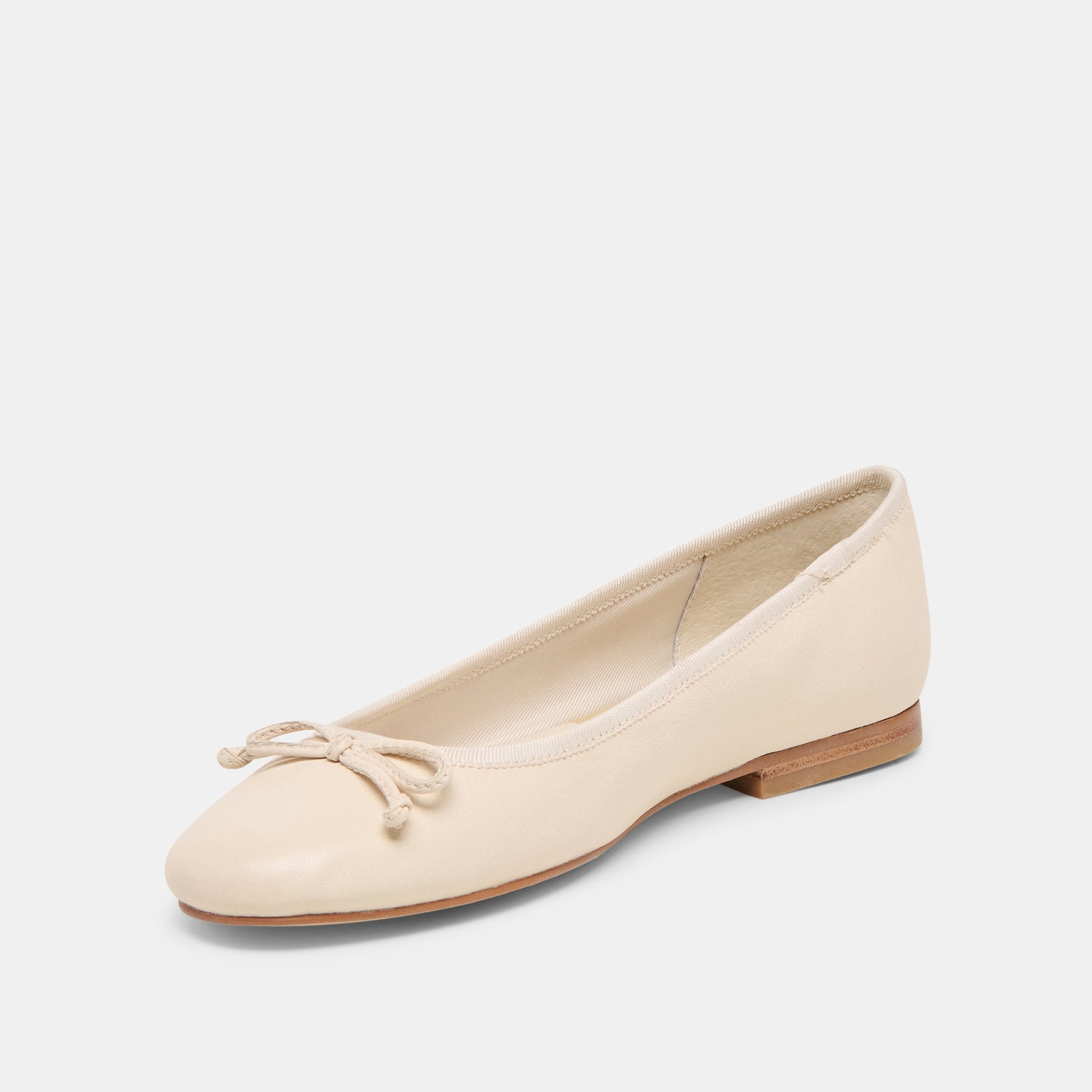 Ritla Bone Leather Ballet Flats - Dolce Vita