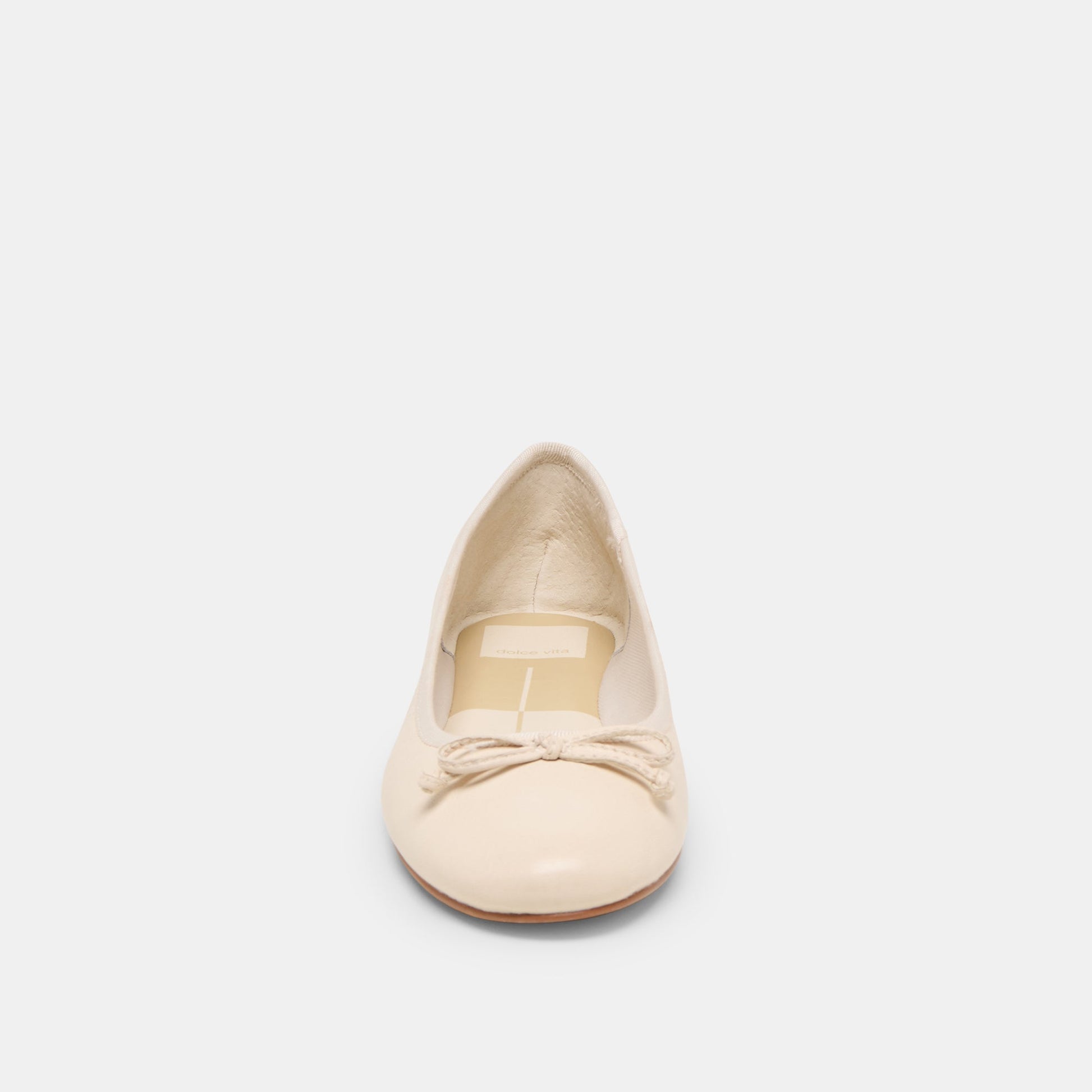 Ritla Bone Leather Ballet Flats - Dolce Vita