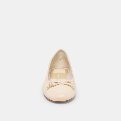 Ritla Bone Leather Ballet Flats - Dolce Vita