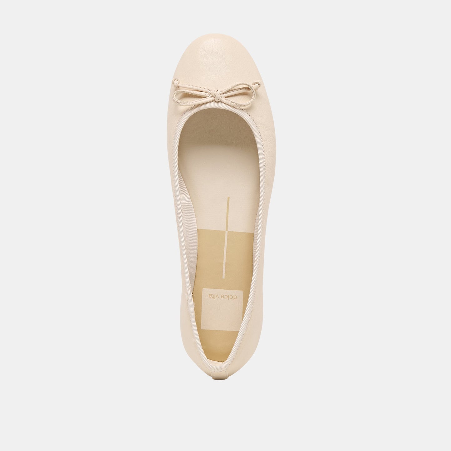 Ritla Bone Leather Ballet Flats - Dolce Vita