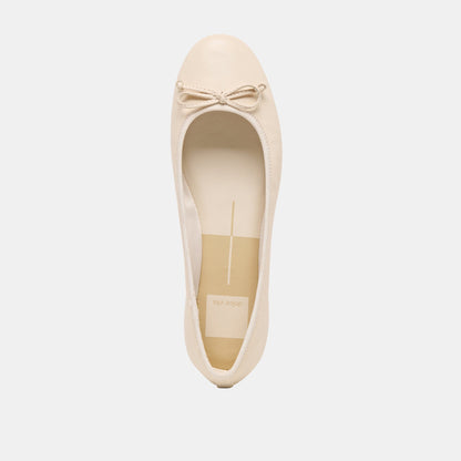 Ritla Bone Leather Ballet Flats - Dolce Vita