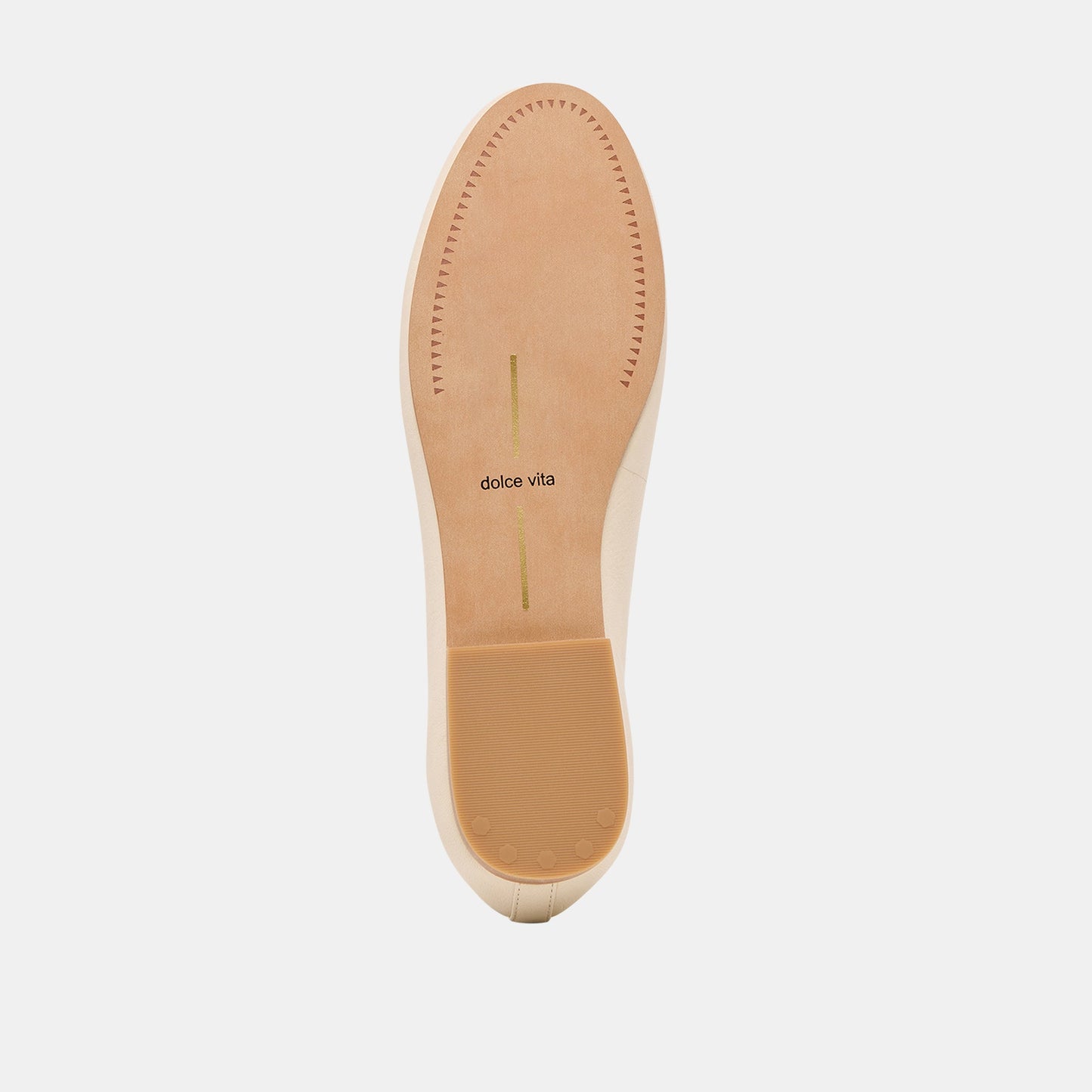 Ritla Bone Leather Ballet Flats - Dolce Vita