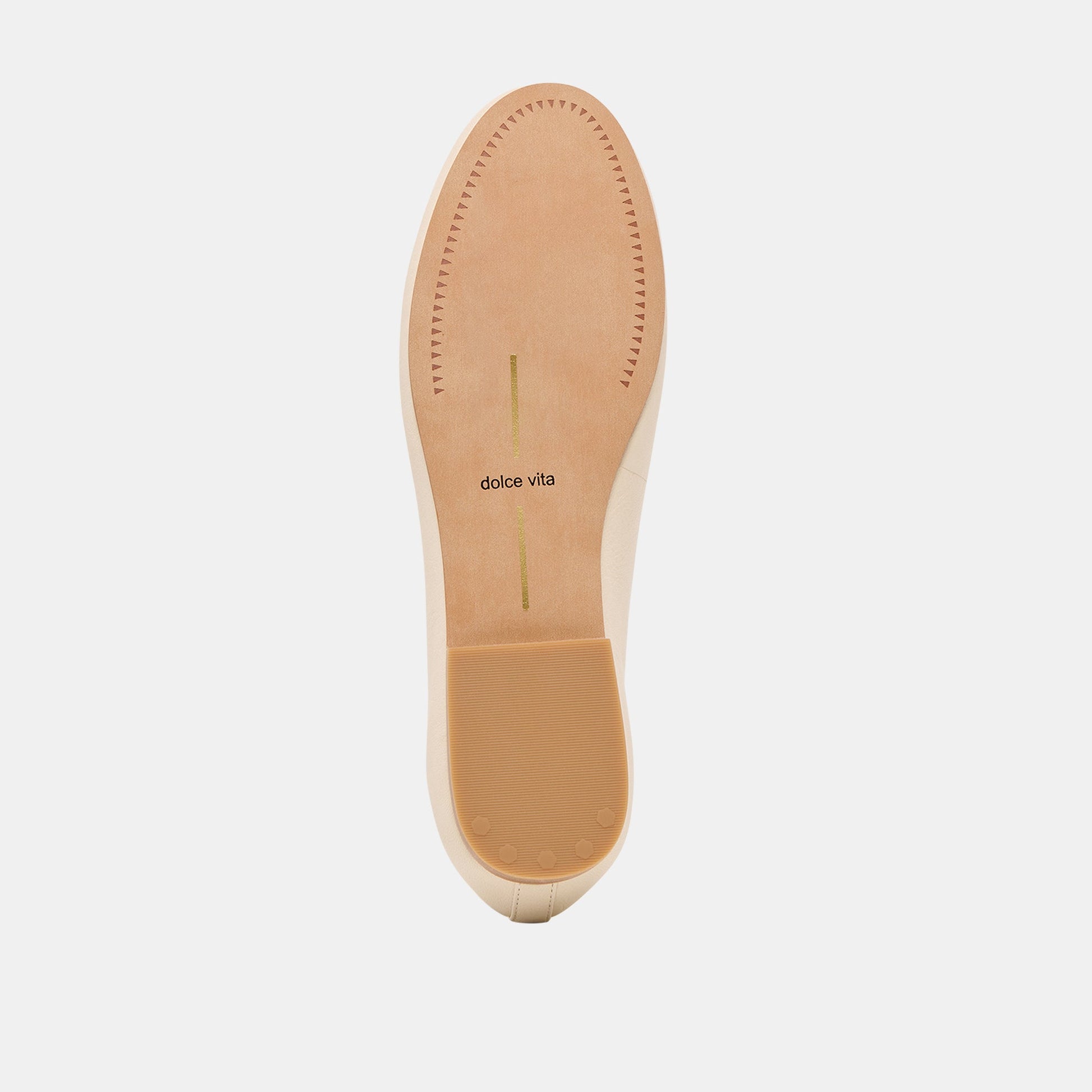 Ritla Bone Leather Ballet Flats - Dolce Vita