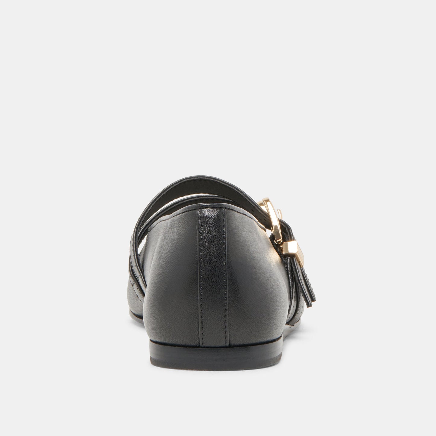 BAYLEE BALLET FLATS BLACK LEATHER - Dolce Vita