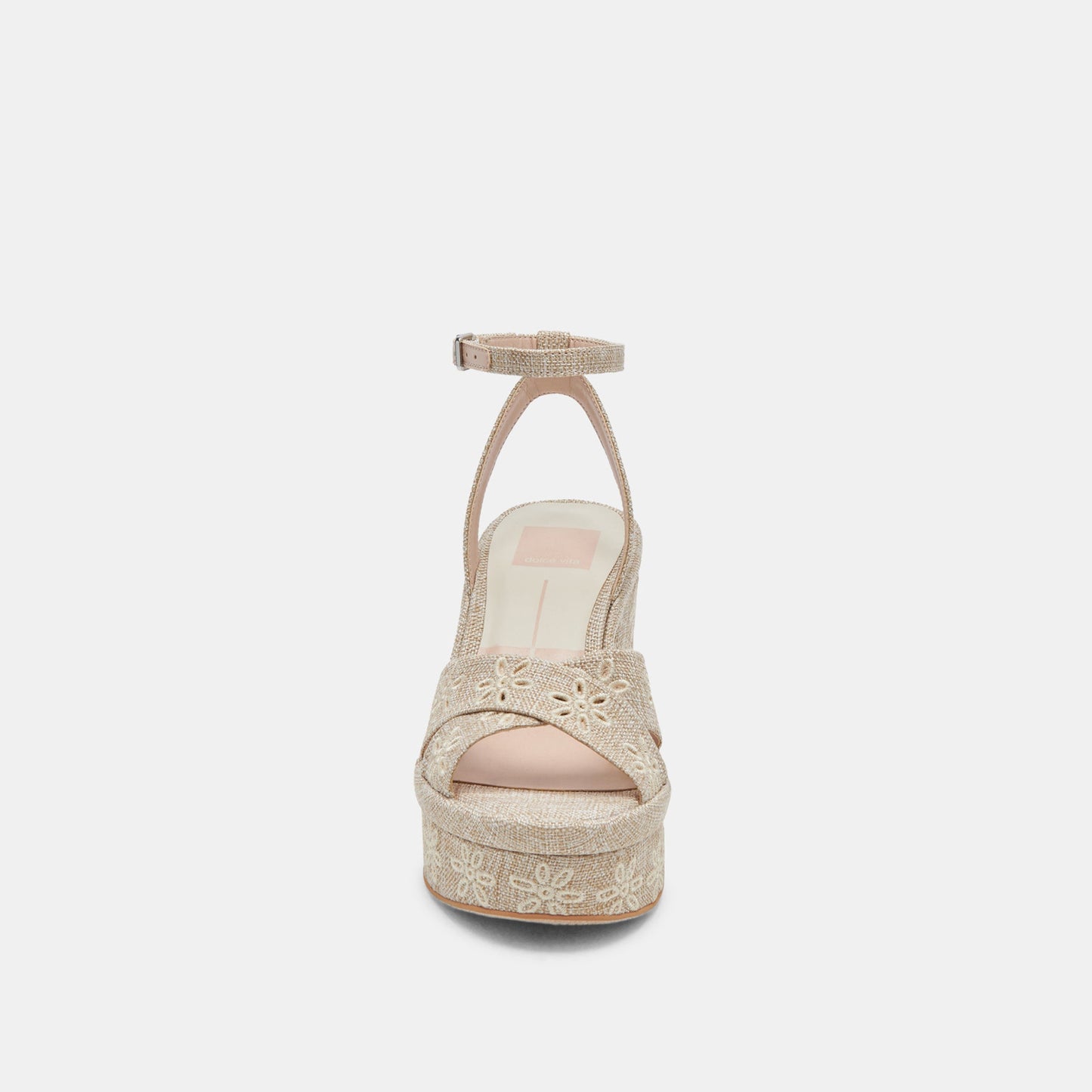 LAISHA HEELS ALMOND FLORAL EYELET - Dolce Vita