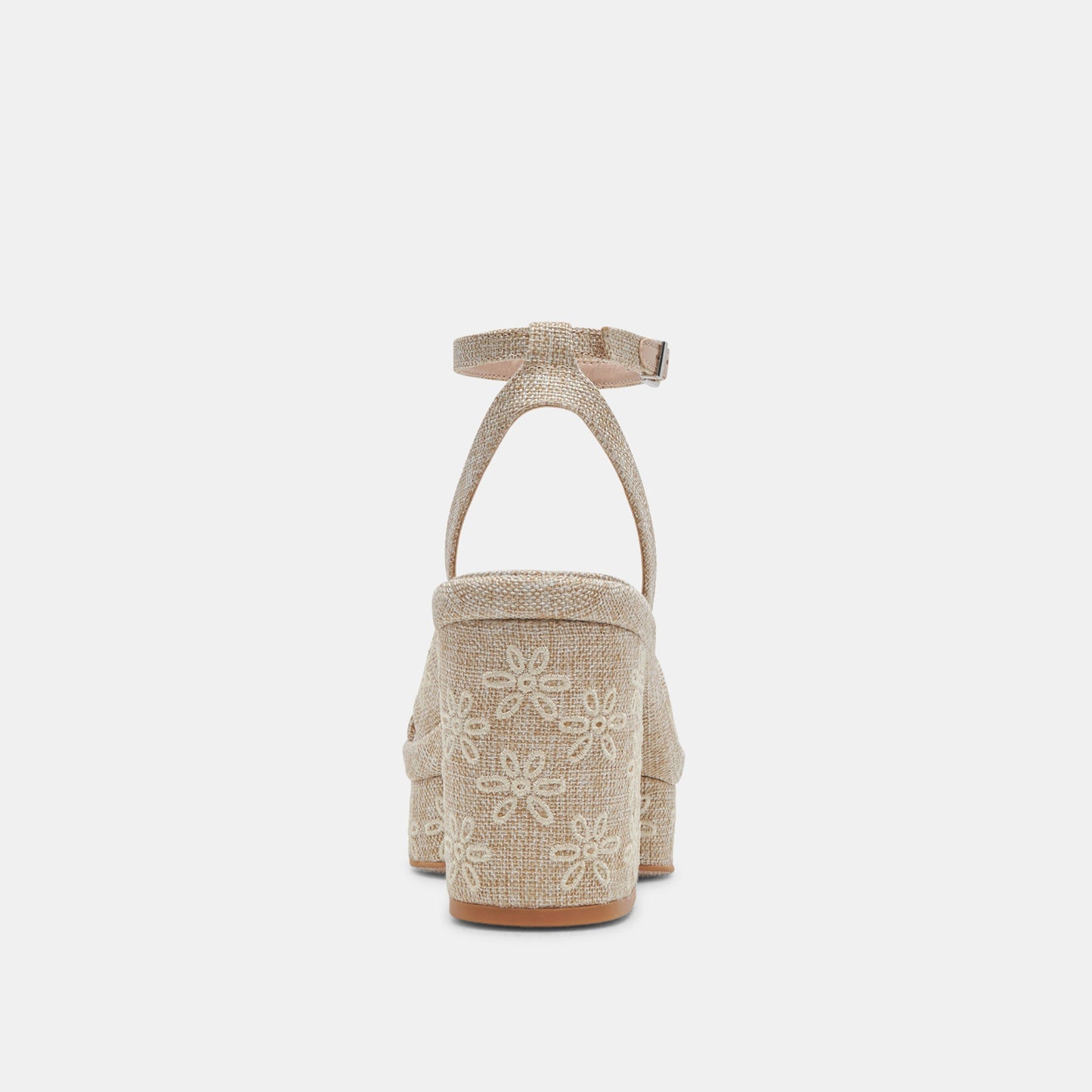 LAISHA HEELS ALMOND FLORAL EYELET - Dolce Vita